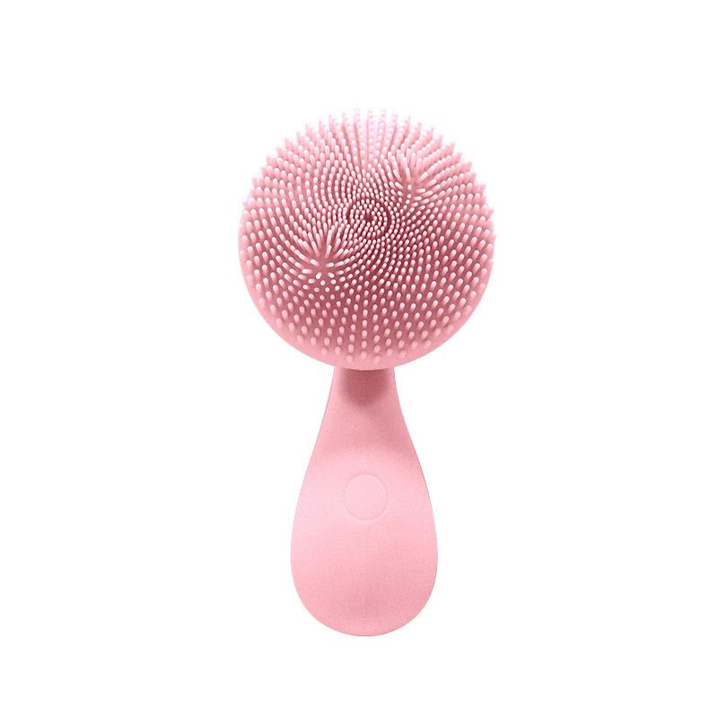 mini rotation vibration silicone face brush