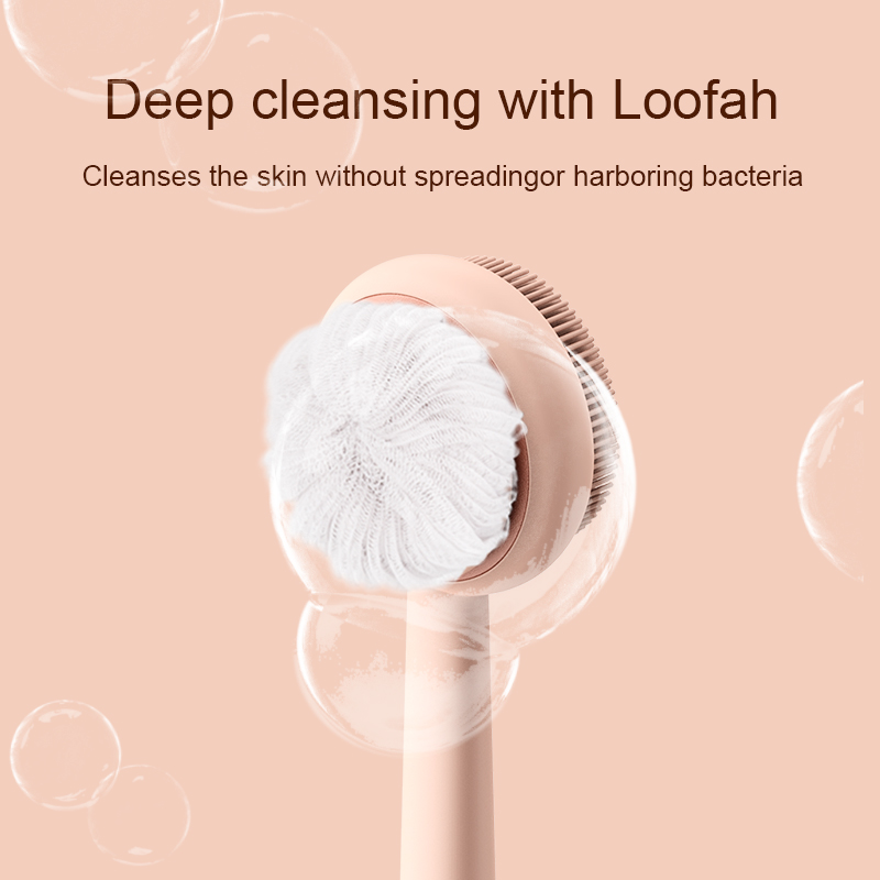 Rechargeable body cleaning brush bath brush