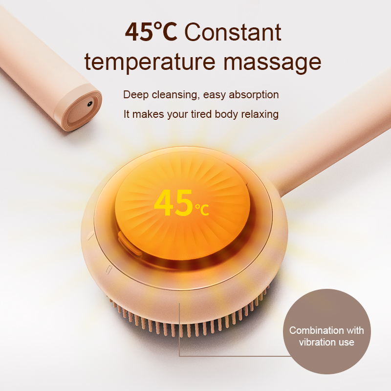Rechargeable body cleaning brush bath brush