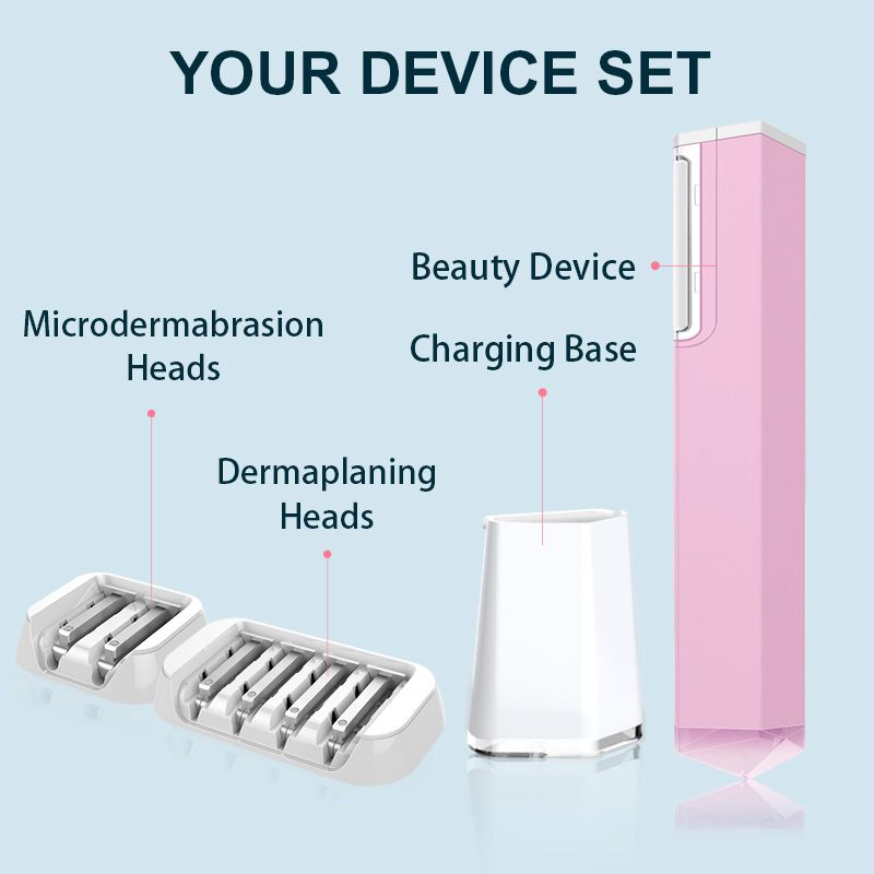 2 in 1 Face Hair Remover Epilator Dermaplaning