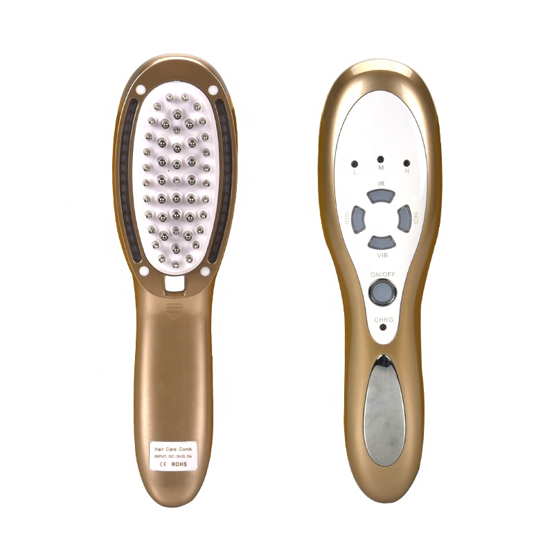 Electric scalp massager vibration,photon,positive nagative ion