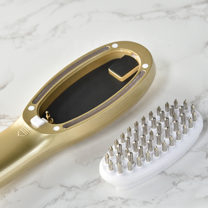 Electric scalp massager vibration,photon,positive nagative ion