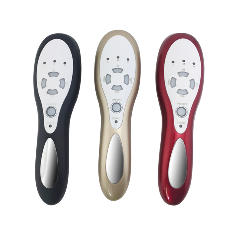 Electric scalp massager vibration,photon,positive nagative ion